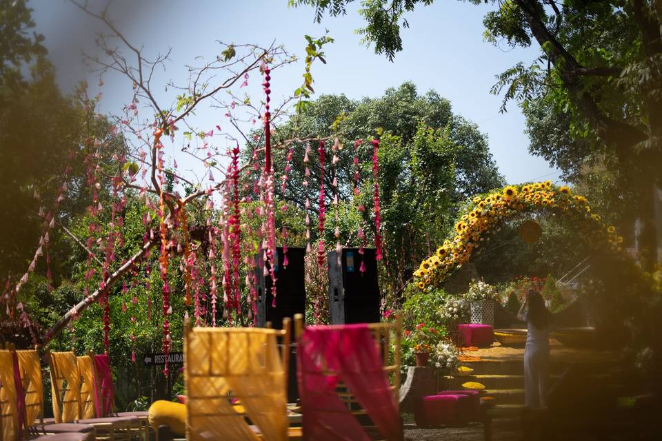Haldi decor