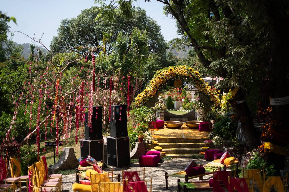 Haldi decor
