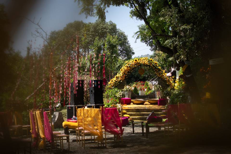 Haldi decor