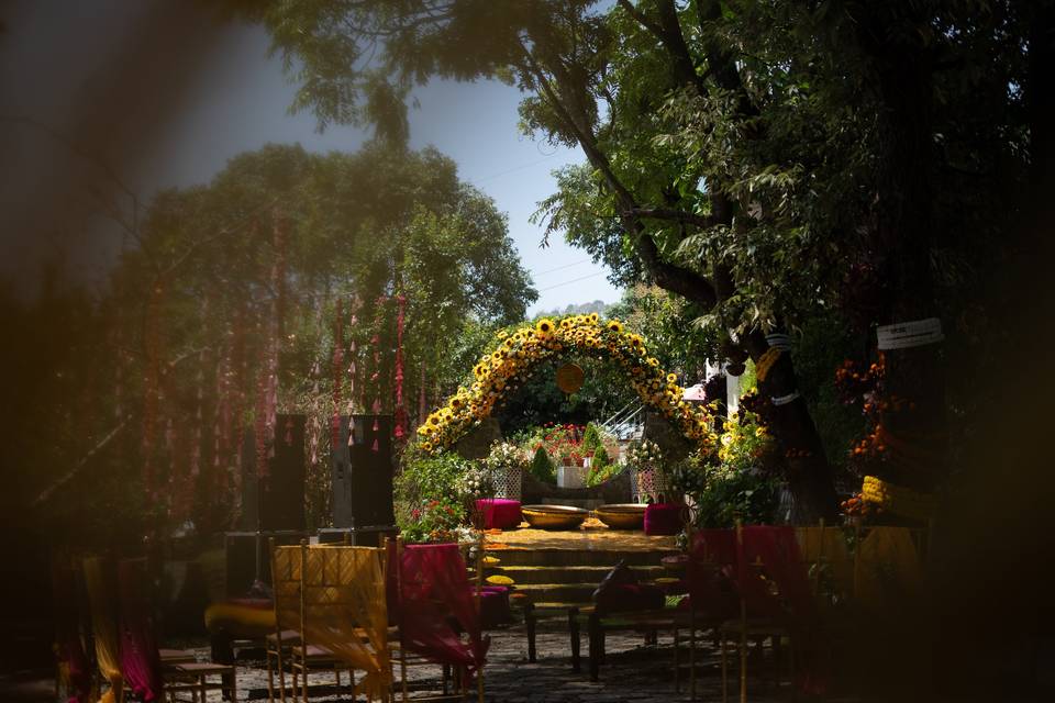 Haldi decor