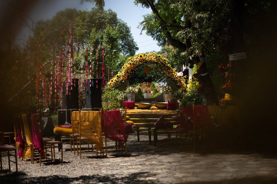 Haldi decor