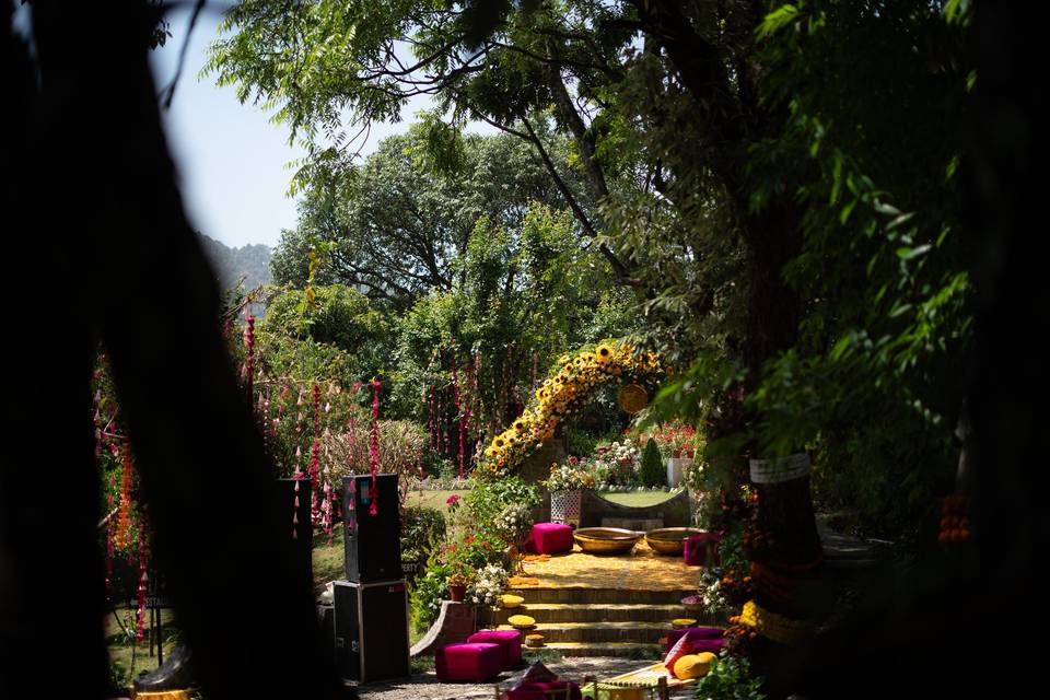 Haldi decor