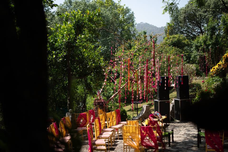 Haldi decor