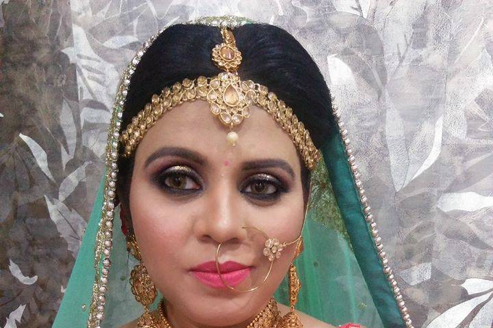 Bridal makeup