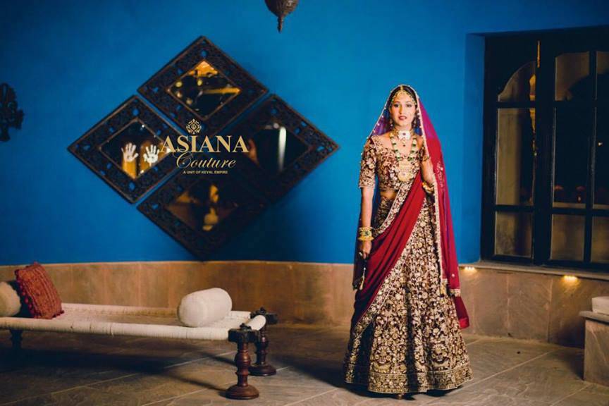 Asiana couture lehenga on sale cost