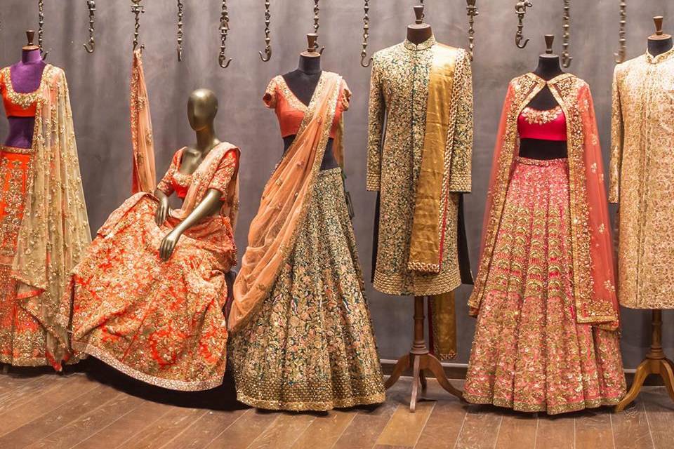 Brides & Grooms To Be, Shop Wedding Wear By Glamming Up In Shyamal &  Bhumika's Wedding Wear! | WhatsHot Bangalore