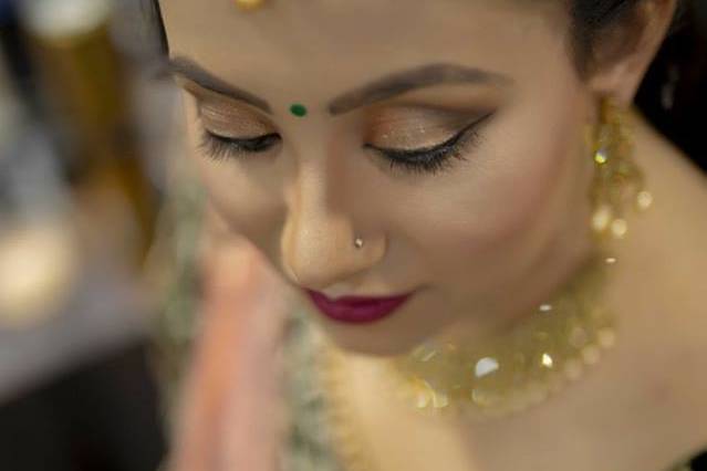 Bridal makeup