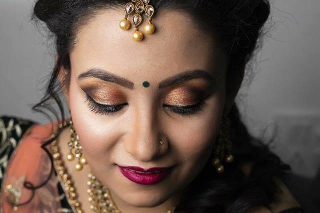 Bridal makeup