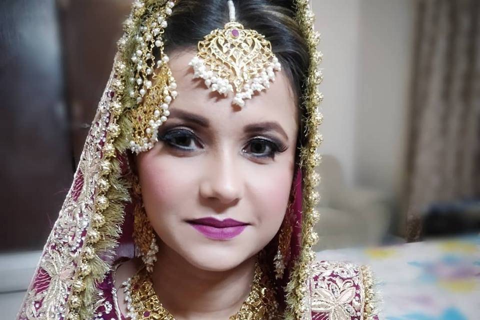 Bridal makeup