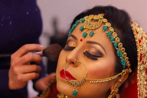 Bridal makeup