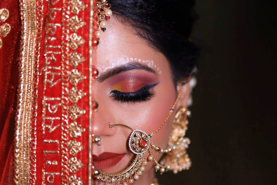 Bridal makeup