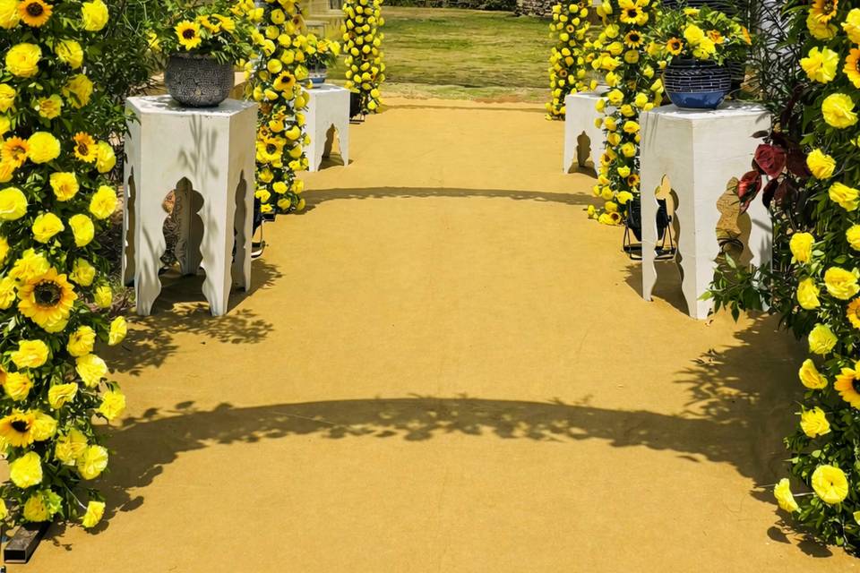 Haldi decor