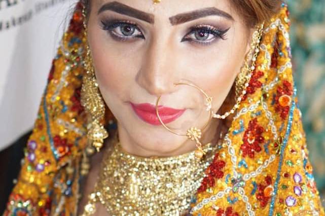 Bridal makeup