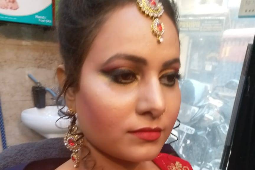 Bridal makeup