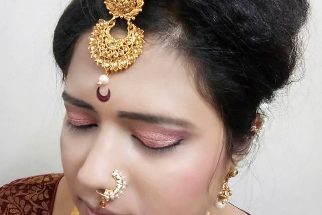 Bridal makeup