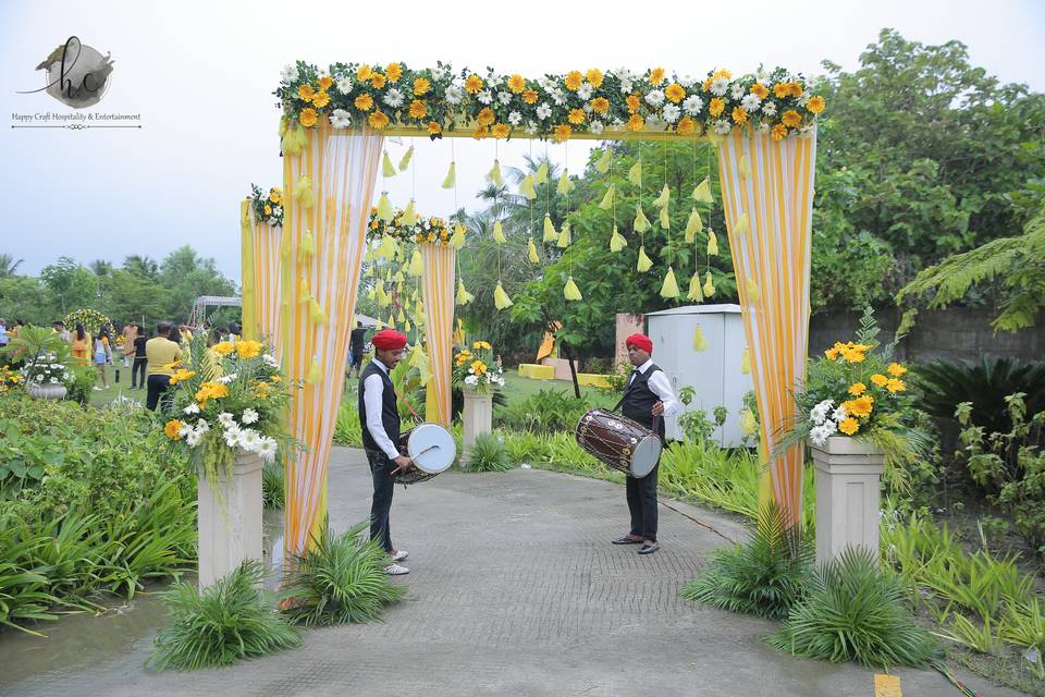 Haldi decor