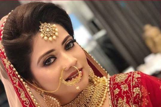 Bridal makeup