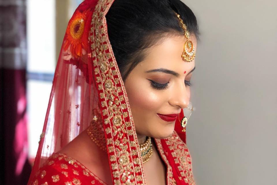 Bridal makeup