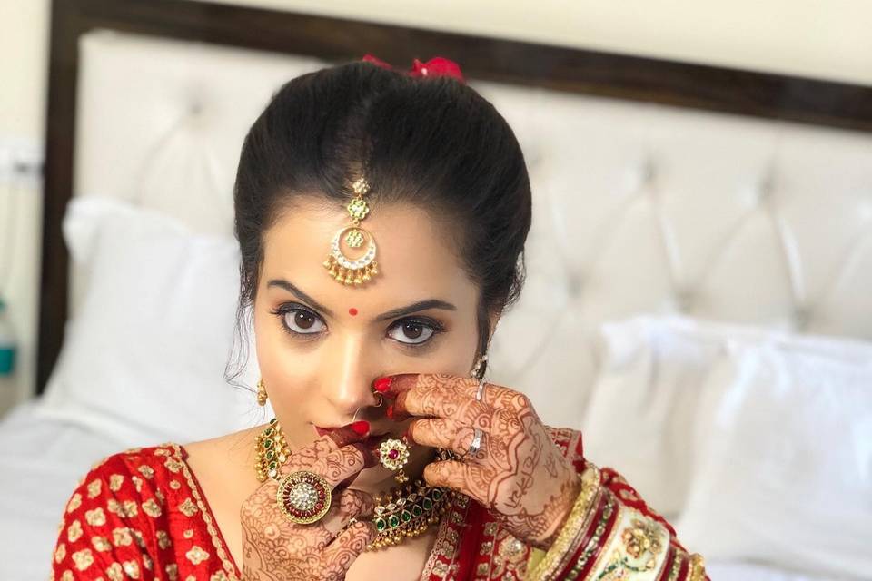 Bridal makeup