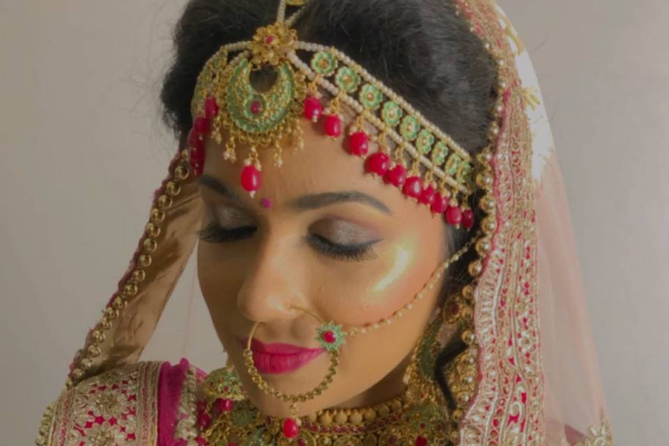 Bridal makeup