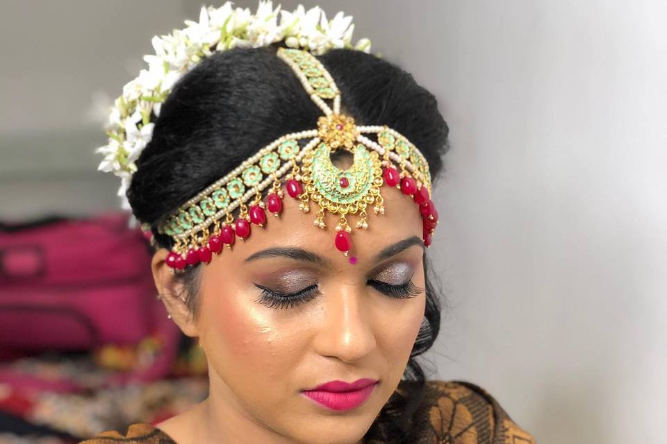 Bridal makeup