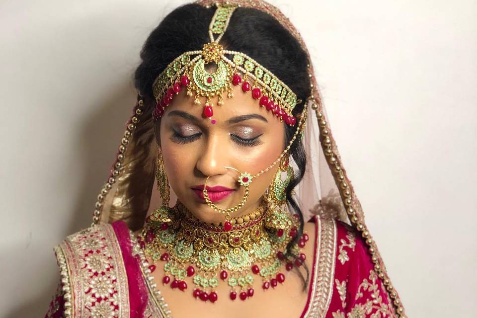 Bridal makeup