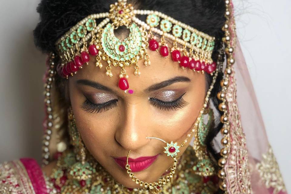 Bridal makeup