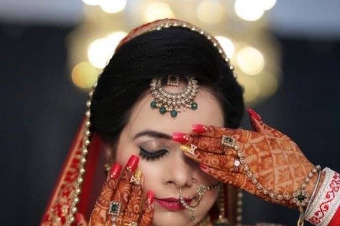 Bridal makeup