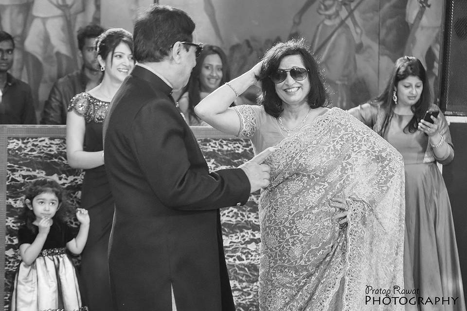 Candid moment with cute smile