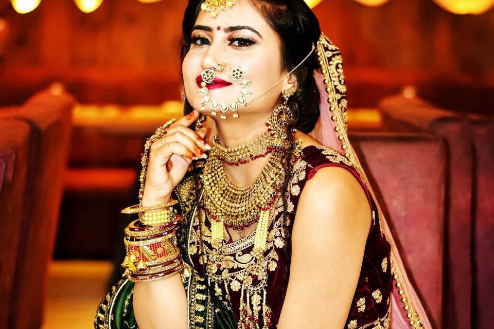 Bridal makeup