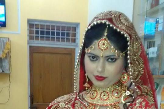 Bridal makeup