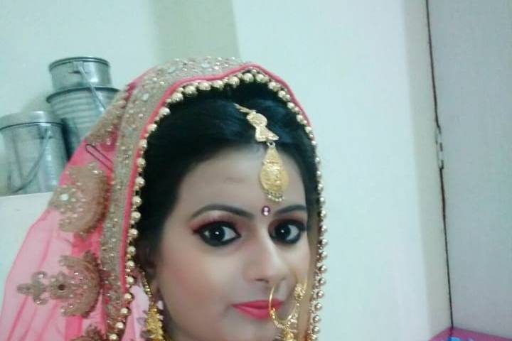 Bridal makeup