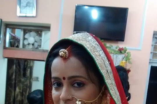 Bridal makeup