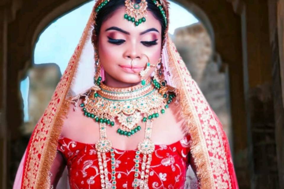 Bridal makeup