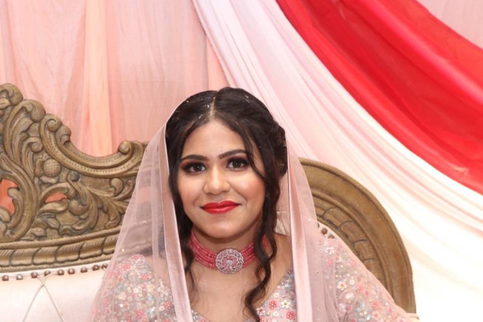 Bridal makeup