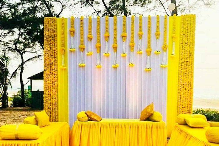 Haldi decor