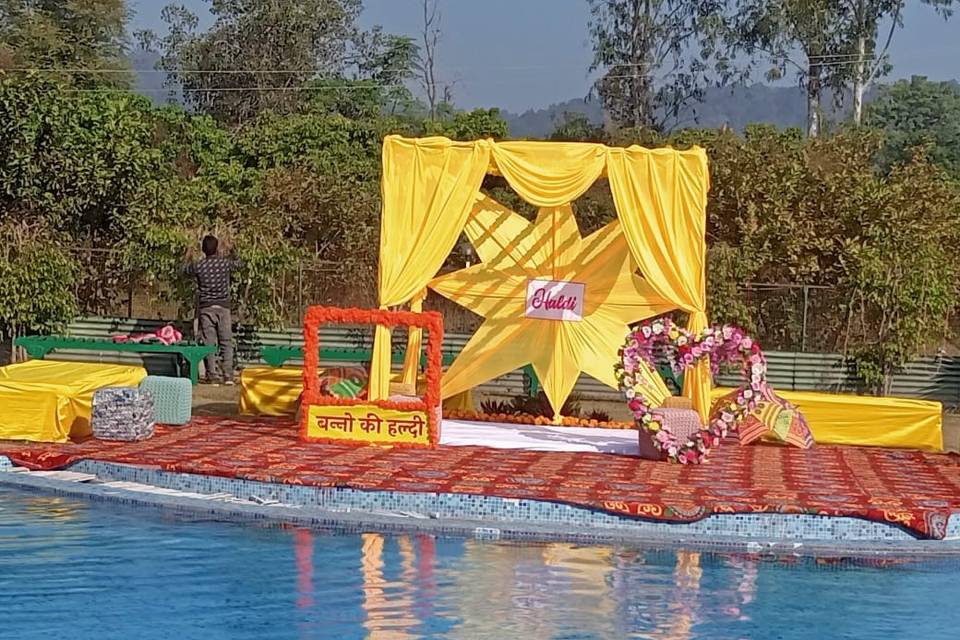 Haldi decor