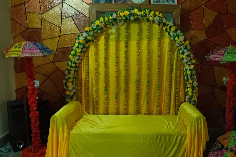 Haldi decor