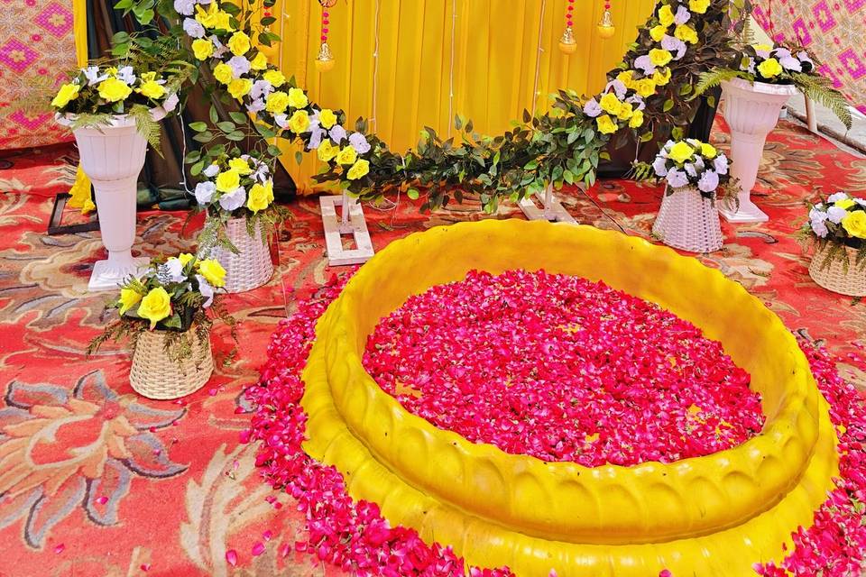 Haldi decor