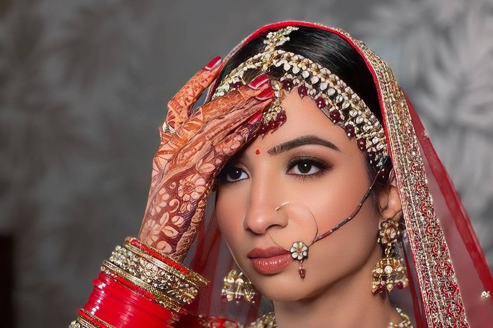 Bridal makeup