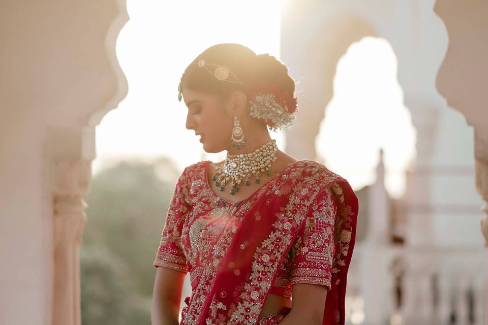 Bridal makeup