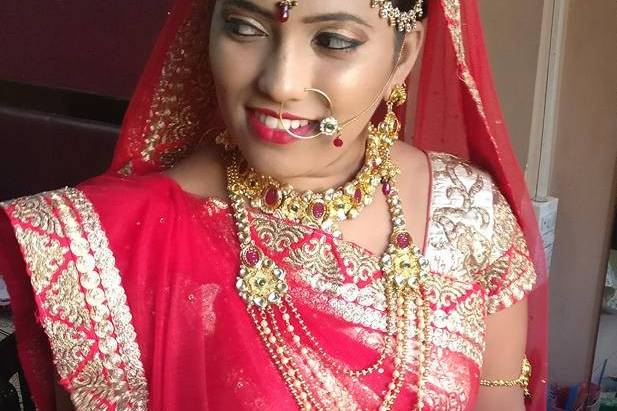 Bridal makeup