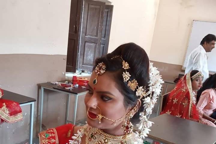 Bridal makeup