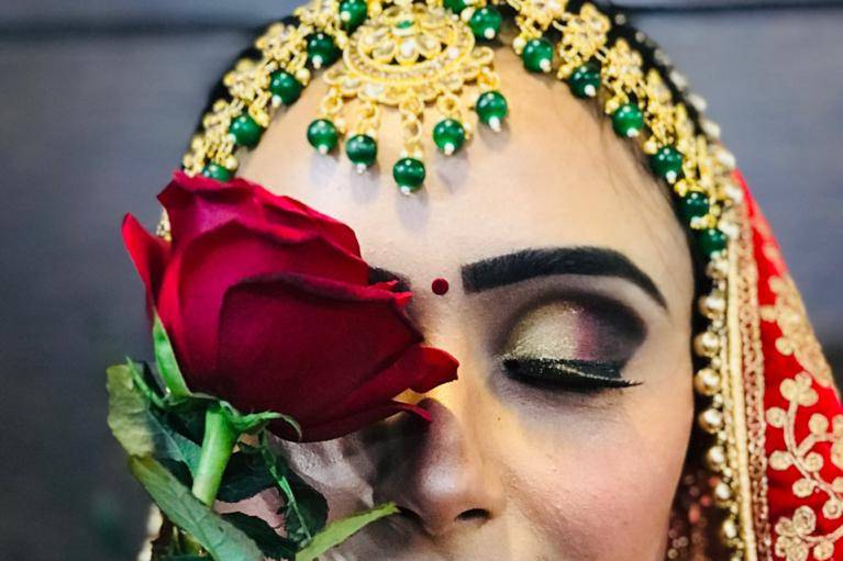 Bridal makeup