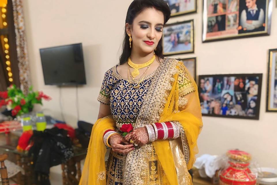 Reception bride