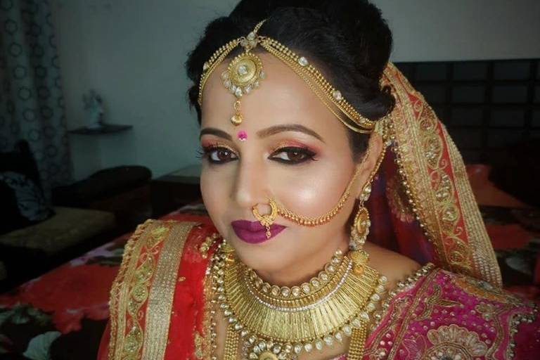 Bridal makeup