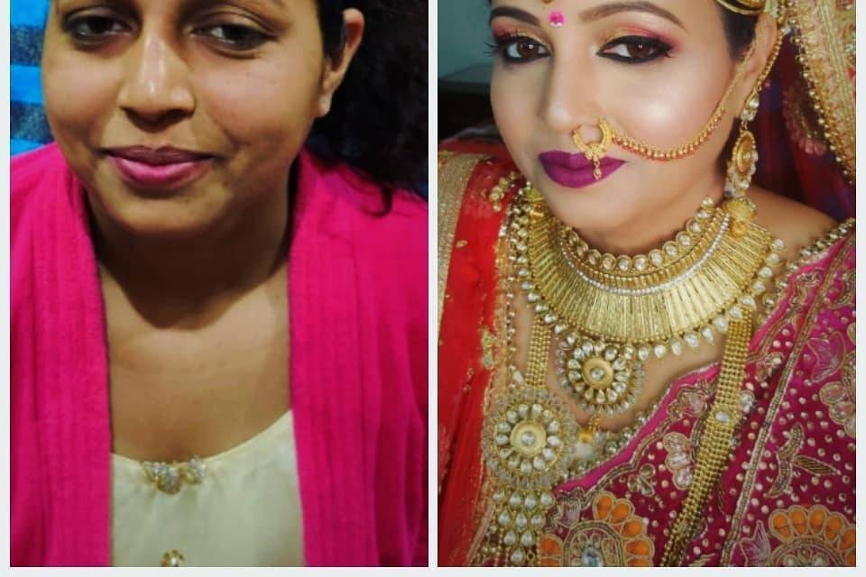 Bridal makeup