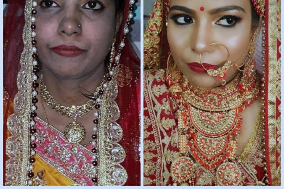 Bridal makeup