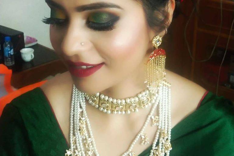 Bridal makeup