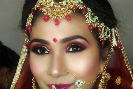 Bridal makeup